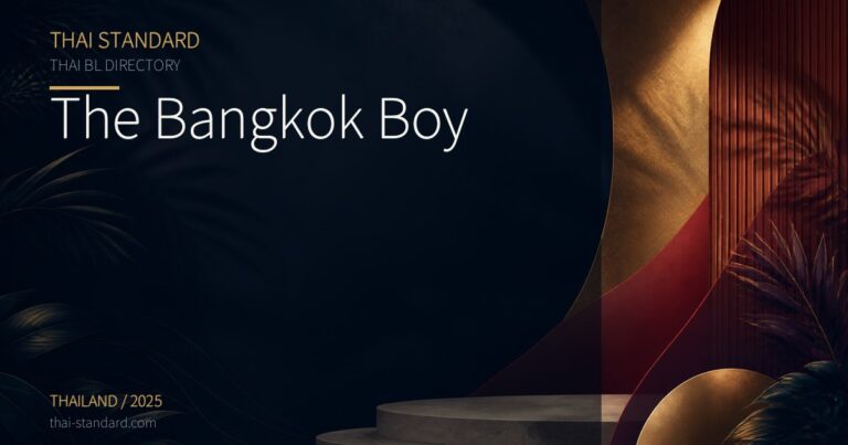 The Bangkok Boyのタイトル入りアイキャッチ画像